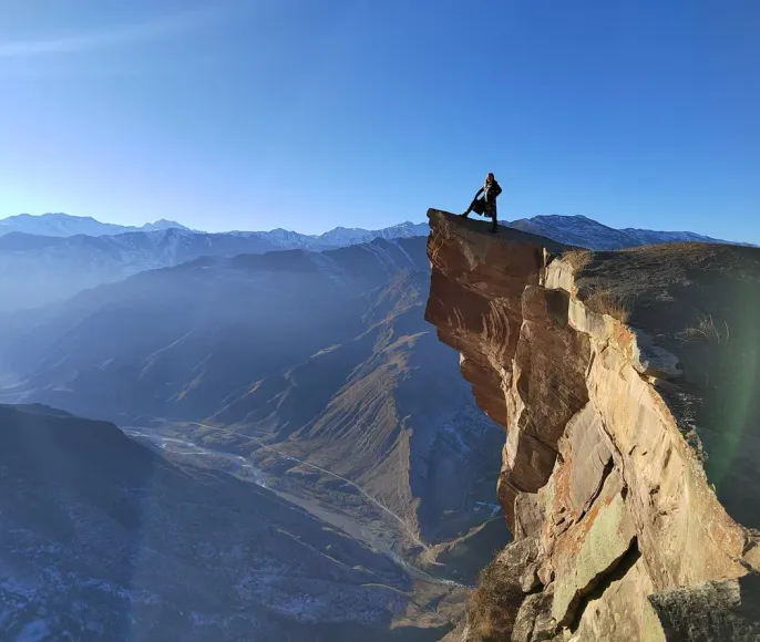 Новый год под кавказским небом