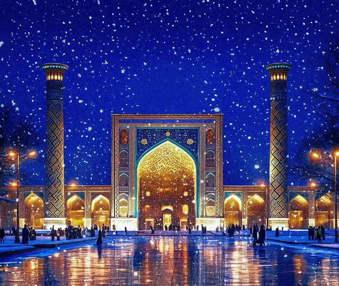 Новогодний Узбекистан за 4 дня по 2 городам