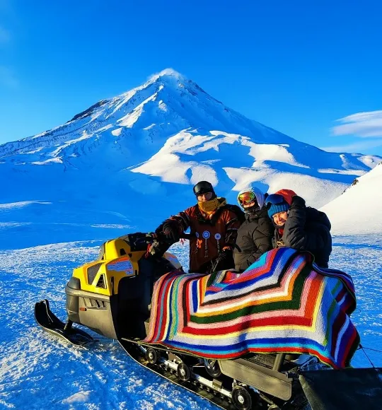 Снегоходная экскурсия на Авачинский перевал