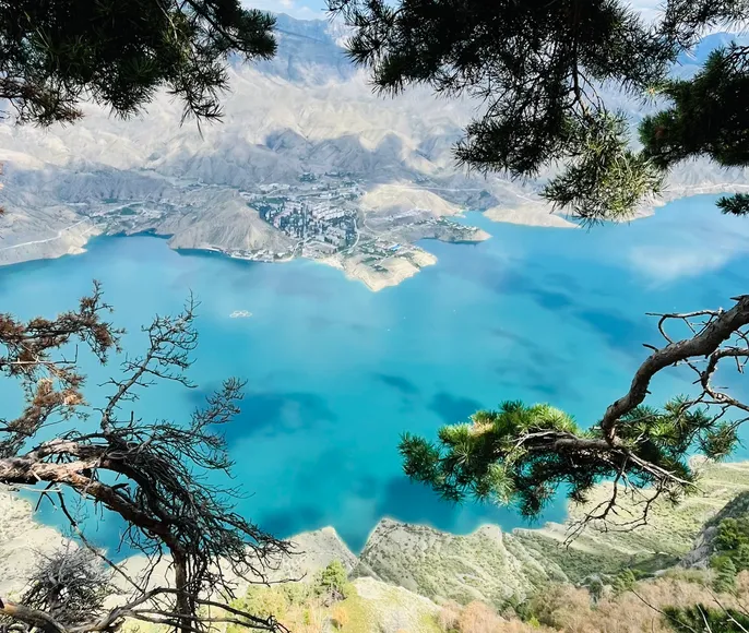 Дагестан: вид сверху