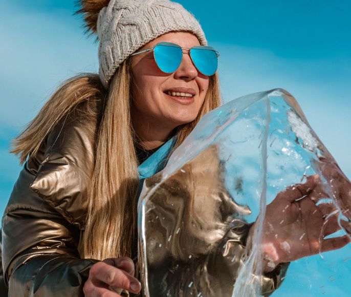 Магия байкальского льда!