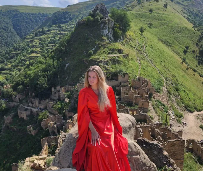 Гамсутль Чохские террасы Салтинский водопад