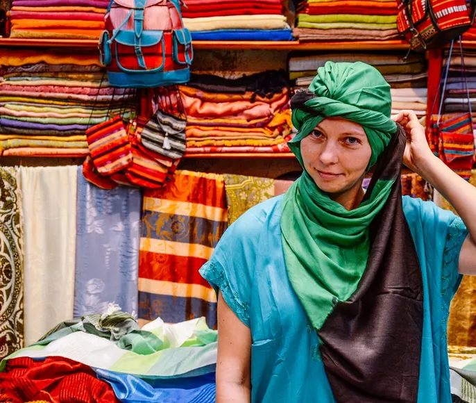 Новый год в Марокко: голубой город, океан и пустыня Сахара