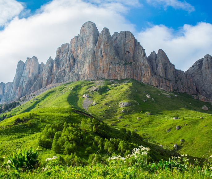 Цветущий Кавказ — поход на гору Большой Тхач