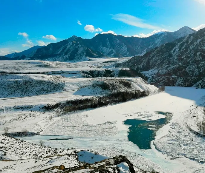 Зимнее свидание с Алтаем
