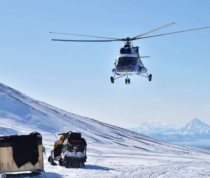 Снегоходный тур на Авачинский перевал