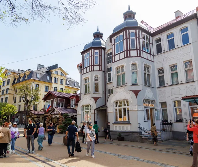 Экскурсия в Зеленоградск и на Куршскую косу