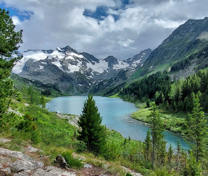 Треккинг на Алтай. Мультинские озёра