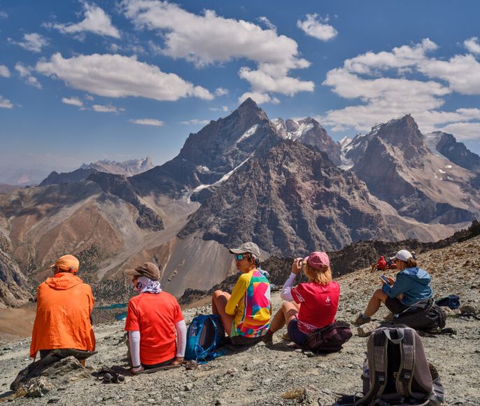Таджикистан. Фанские горы без рюкзаков