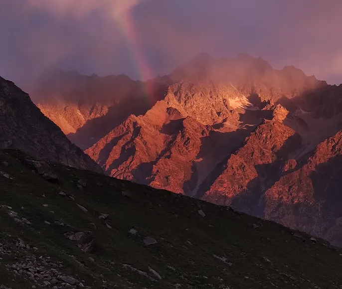 Поход с рюкзаками в Безенги