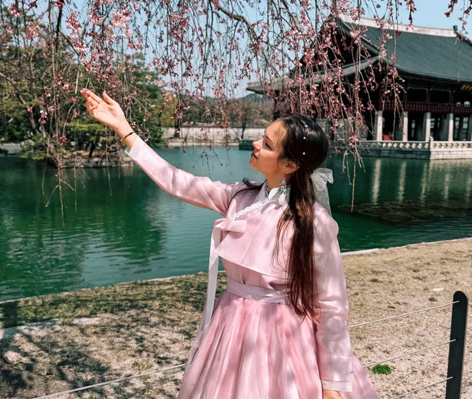 Цветение сакуры в Корее. Сеул+Пусан