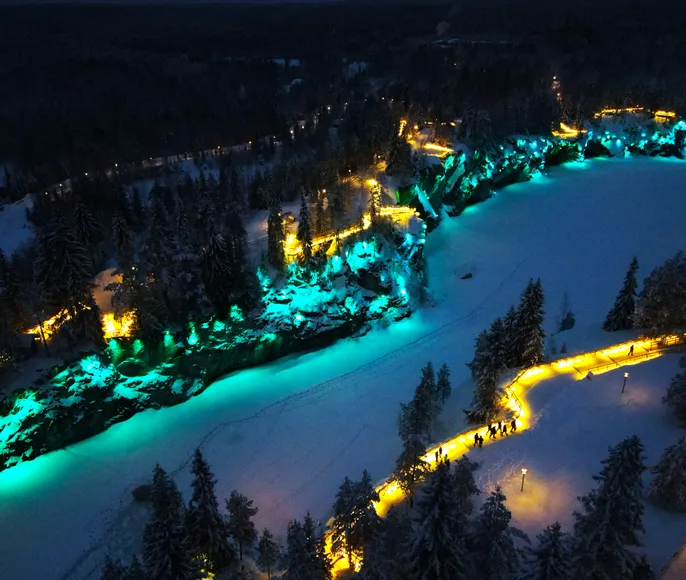 Карельский Новый Год в Петрозаводске: в гости к Деду Морозу Талви Укко