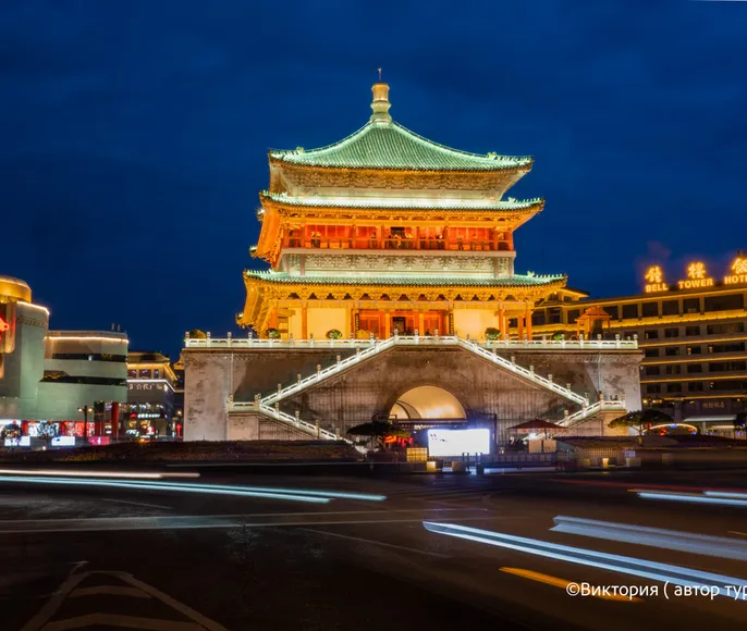 Большое Турне По Китаю: от Шанхая,  через холмы реки Ли,  Аватар, к Сианю и Пекину