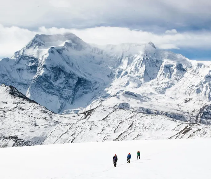 Nepal. Трекинг кольцо Аннапурны 5416m. и высокогорное озеро Tilichio 4919 m.