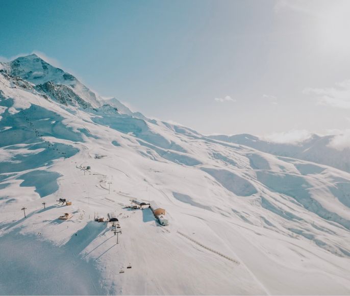 Сванетия -  снег по колено и башни до неба. Горнолыжный тур