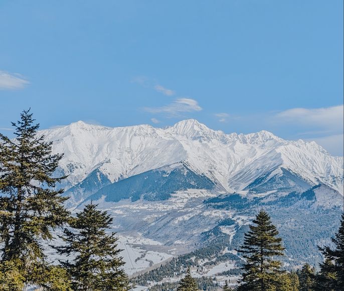 Сванетия -  снег по колено и башни до неба. Горнолыжный тур