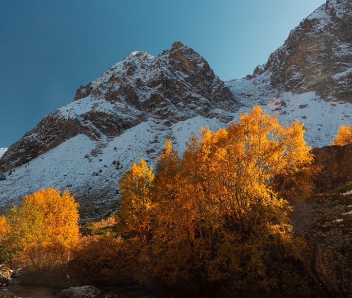 Домбай. Осень в горах