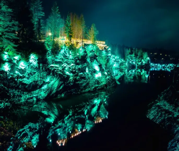 Жемчужина Карелии Рускеала