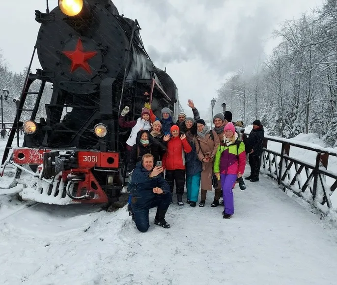 Карелия Рускеала. Водопады. Ночевка в кирхе