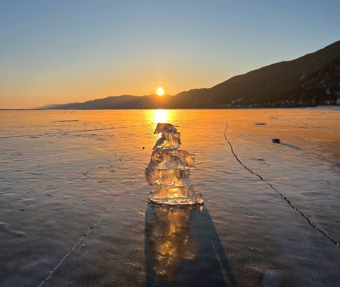 Бугульдейка: Мраморный карьер и первозданный лед Байкала