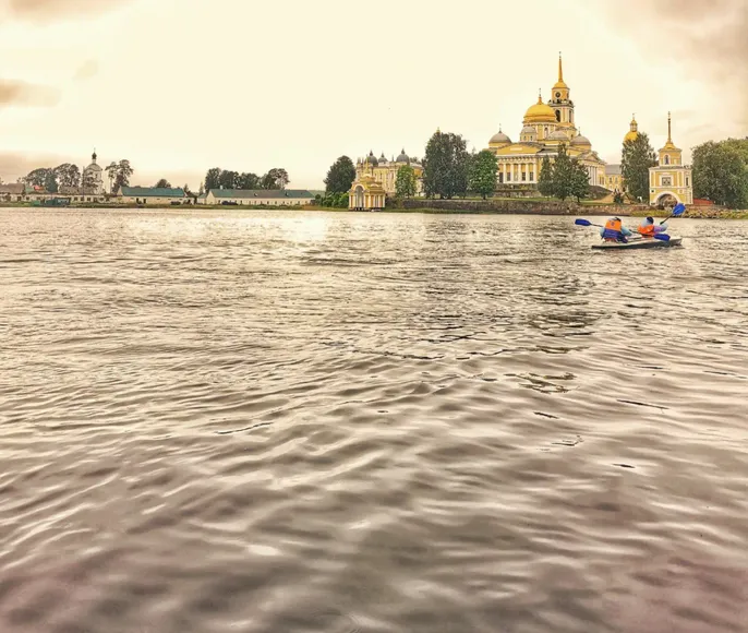 На байдарках по Селигеру