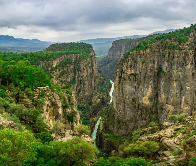 Тазы каньон из Белека