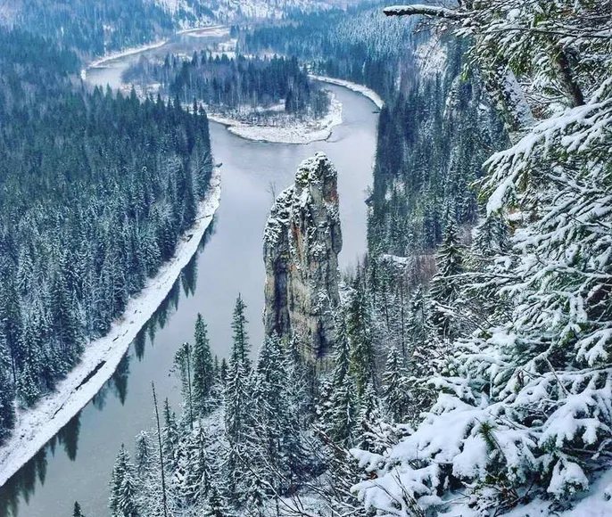 Тур в Пермский край (Усьвинские столбы, Каменный город и г.Колпаки)