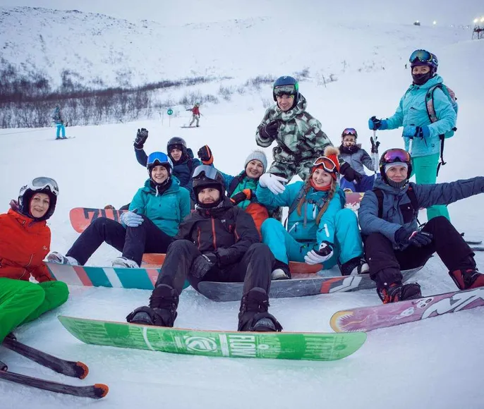 Горнолыжный тур в Хибины. За полярным кругом