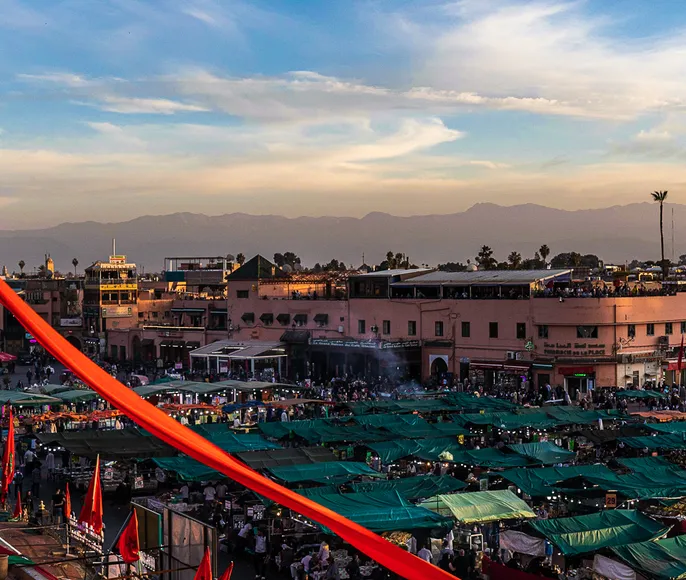 Три стихии: океан, пустыня и горы (из Касабланки)