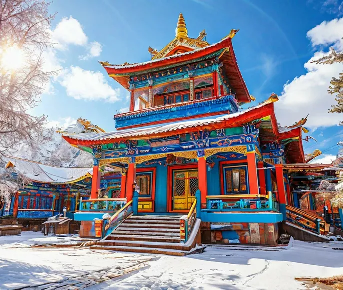 ❄️ДВА БЕРЕГА, ТРИ РЕЛИГИИ, ГОРЯЧИЕ ИСТОЧНИКИ И ЛЁД БАЙКАЛА❄️ ⚡Комфорт⚡