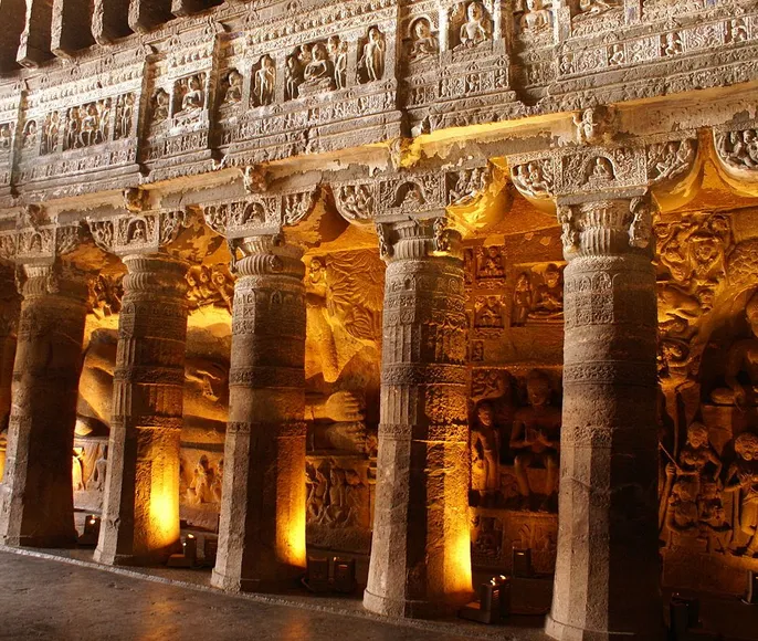 Древняя Индия (Эллора, Аджанта и Мумбаи из Гоа)