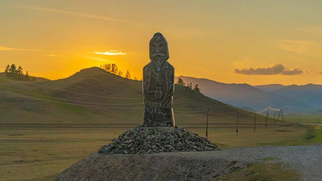 Треккинг к подножию Белухи налегке, с конным сопровождением (68/69)