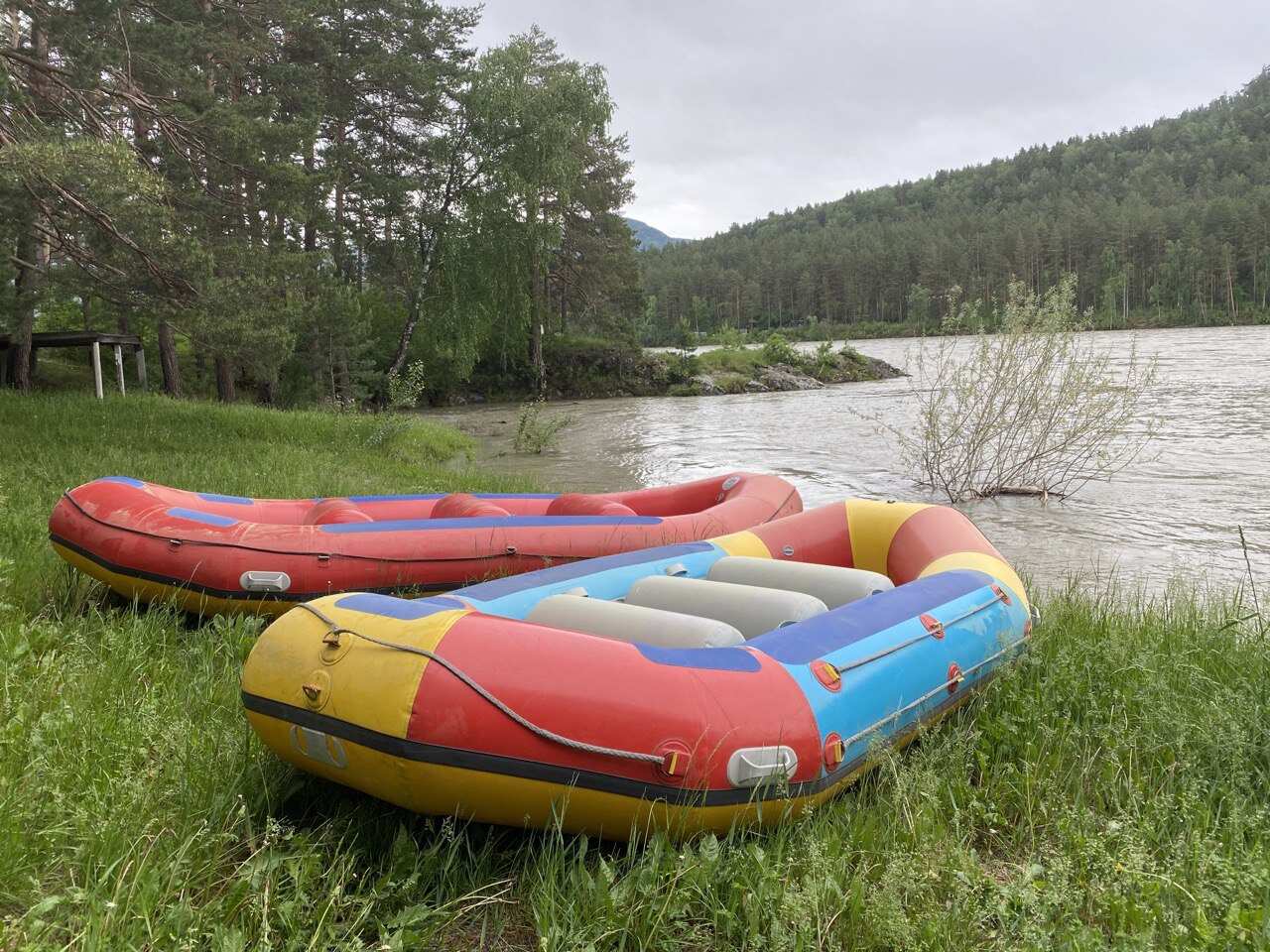 Рафтинг по Катуни (5/7)