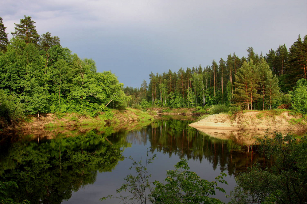 Сплав по реке Лух на байдарках 2 дня (5/7)