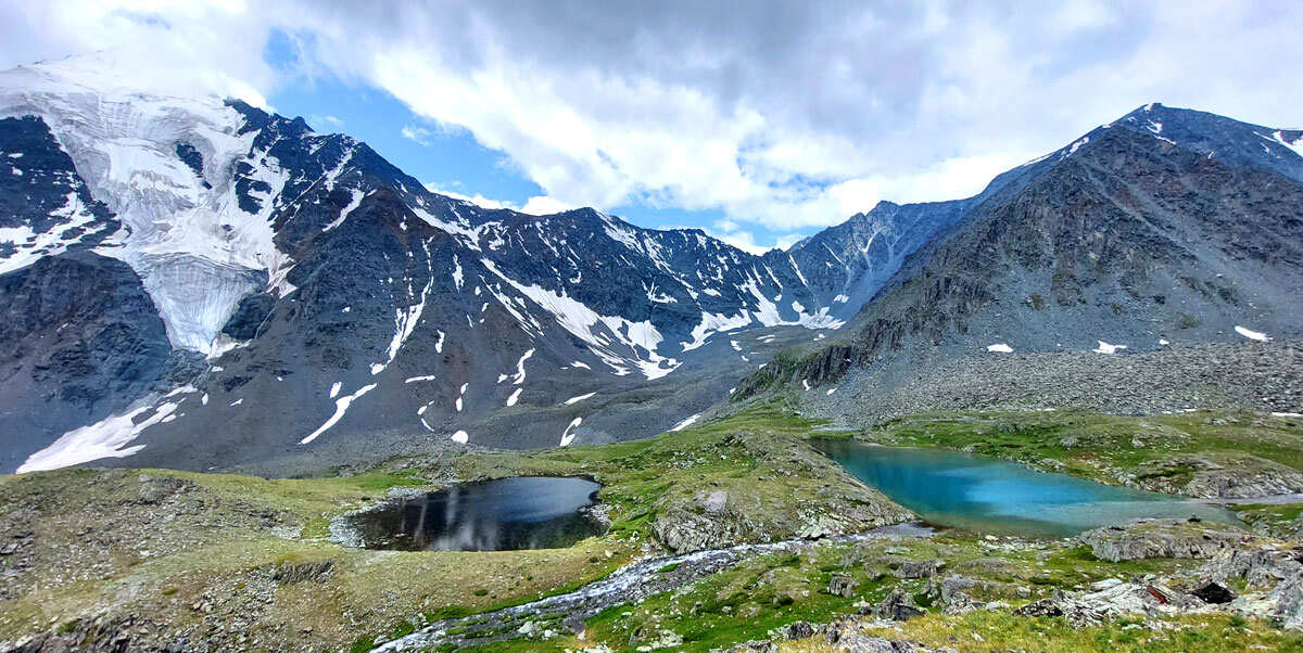 Поход на Алтай. Гора Белуха и Кучерлинские озера. Без рюкзаков. (19/68)