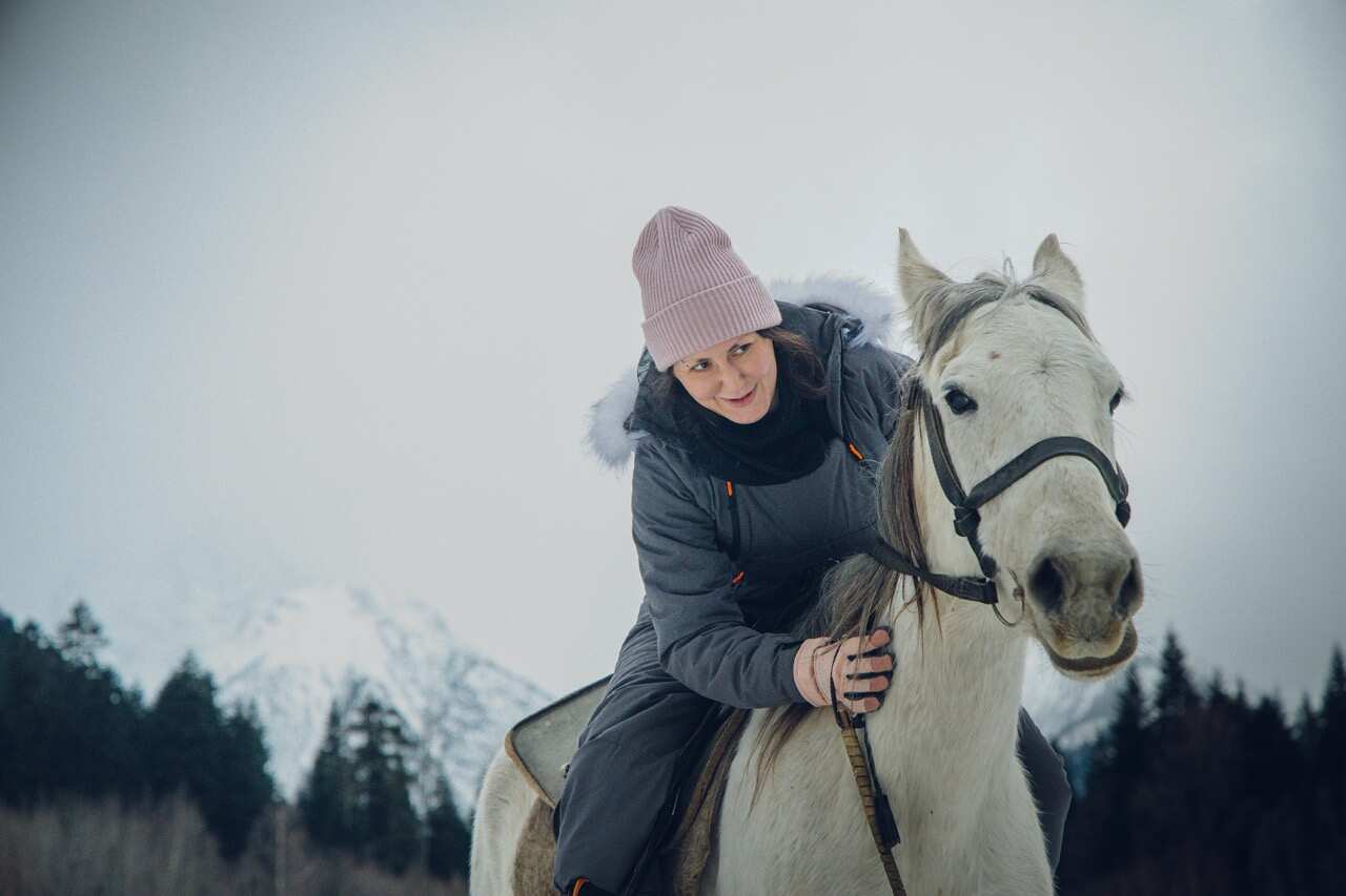 Конный тур в мини-группе Зимний Архыз (26/36)