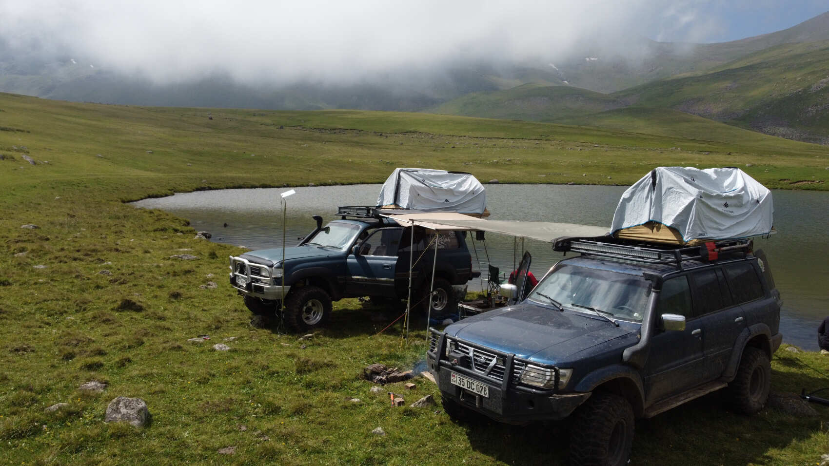 ГОРНОЕ ОЗЕРО РАПИ и плавание на САП (4/14)