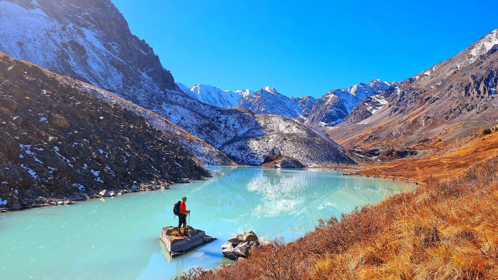 Треккинг в долину Маашей и озерам Каракабак (47/76)