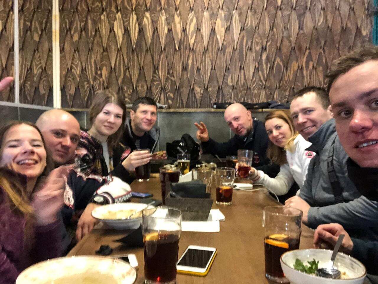 Тиндер тур в Шерегеш: в пещеры на снегоходах, фрирайд, парапланы (23/100)