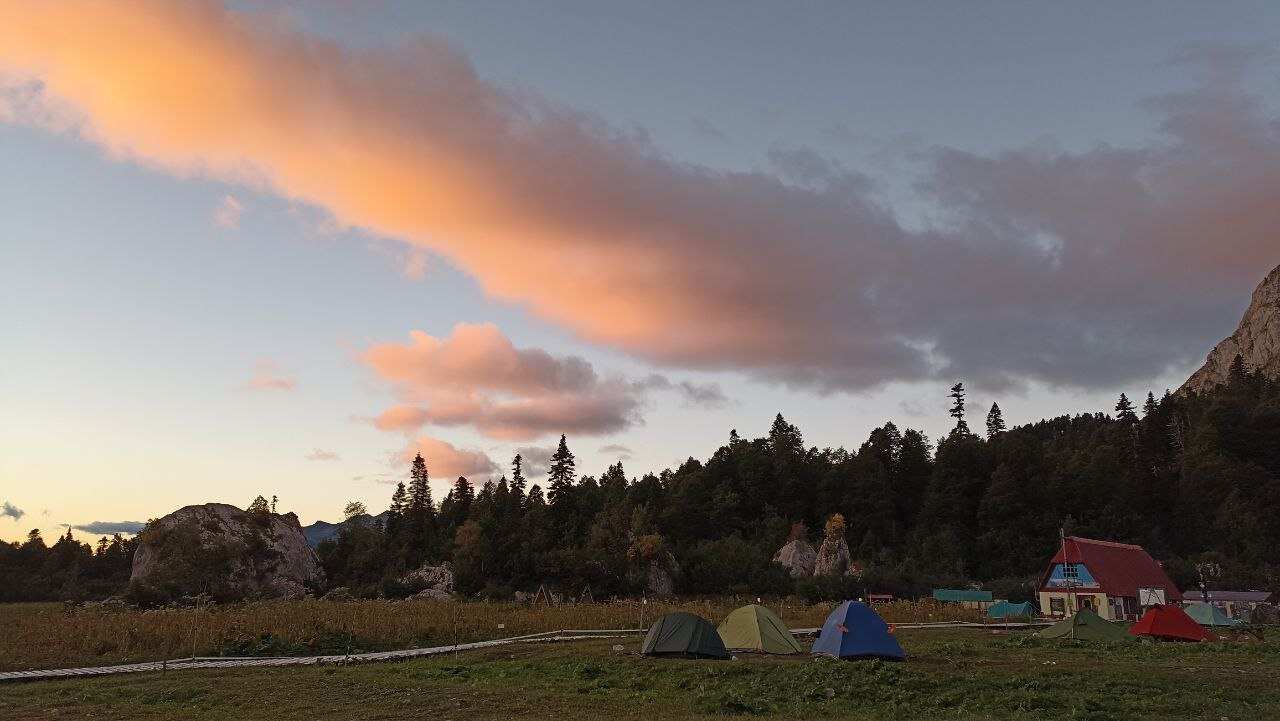 Поход по 30-му маршруту с восхождением на Фишт (44/61)