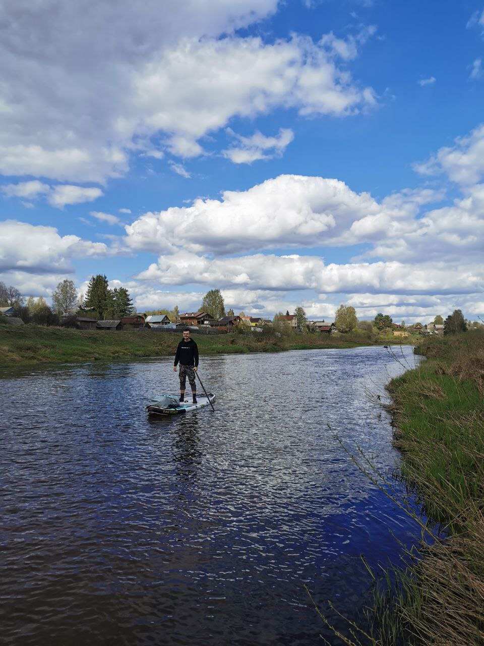 Сплав на Sup досках (сап бордах) по реке Тьма (Тверская обл.) (17/24)