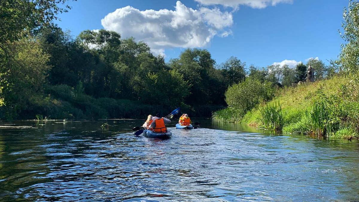 Сплав на байдарках по реке Дубна (Подмосковье) 2 дня (5/7)