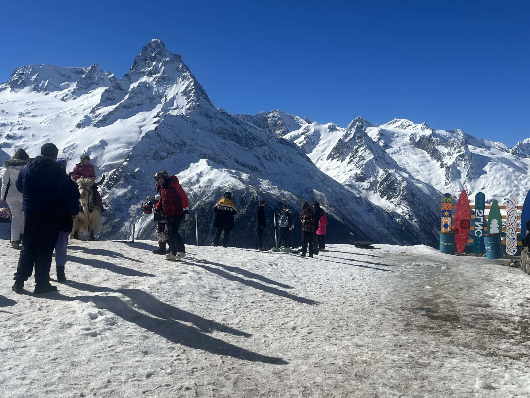 Джип  тур  в изюминку Кавказа  Домбай (13/34)