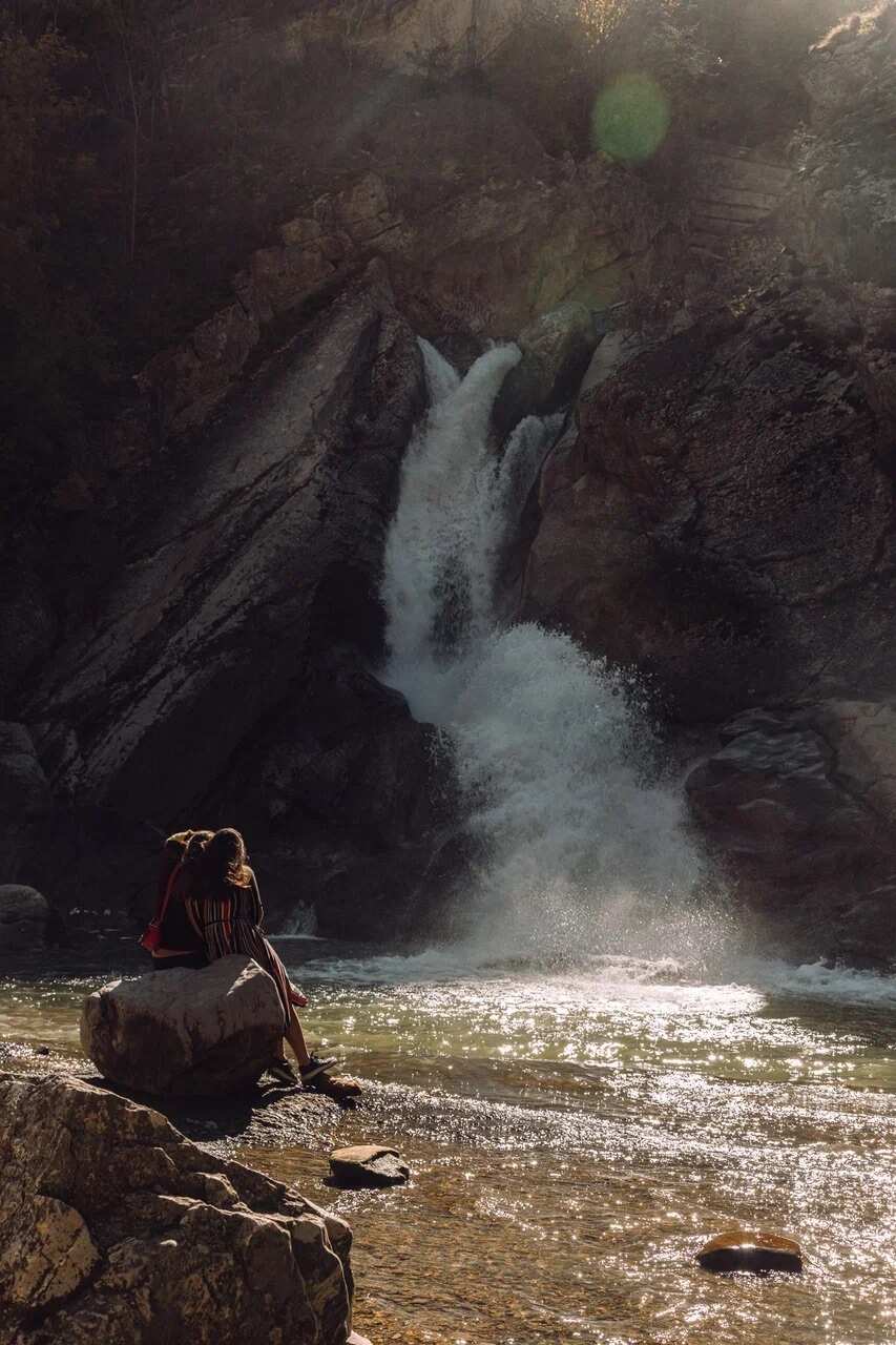Хучнинский водопад и Крепость 7 братьев (6/9)