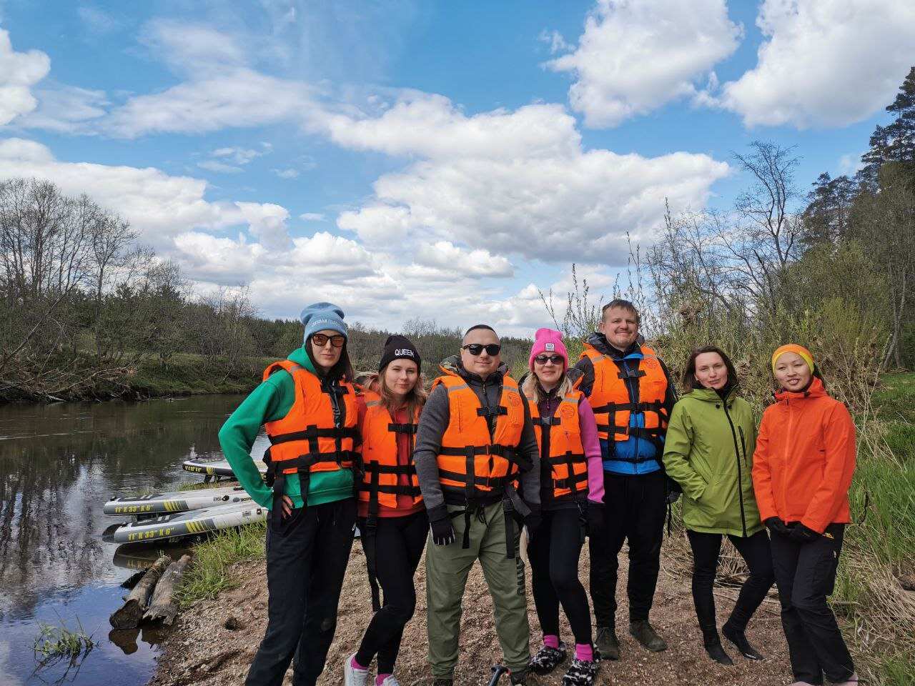 Сплав на Sup досках (сап бордах) по реке Тьма (Тверская обл.) (13/24)