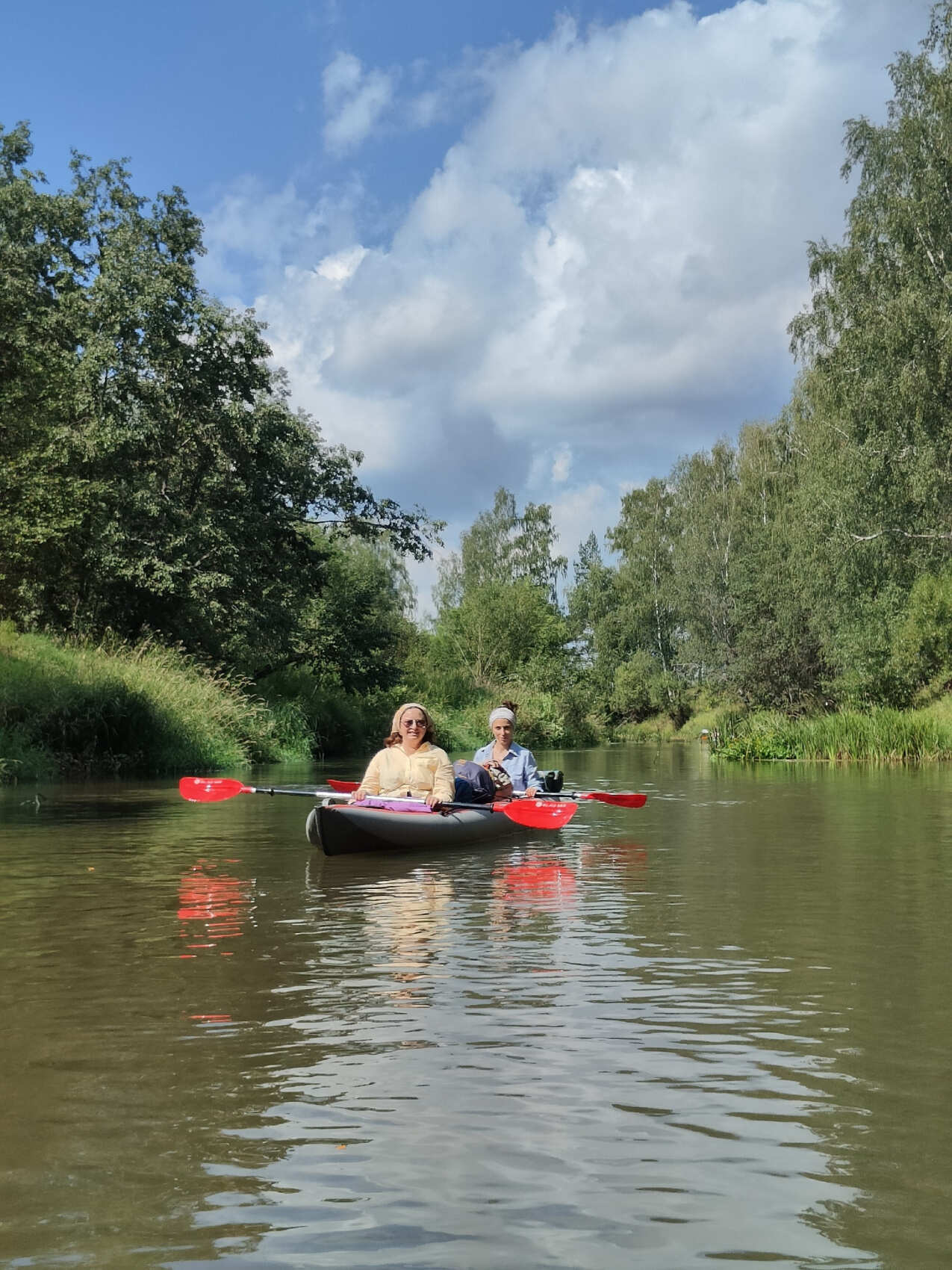Сплав на байдарках по реке Киржач (3/15)