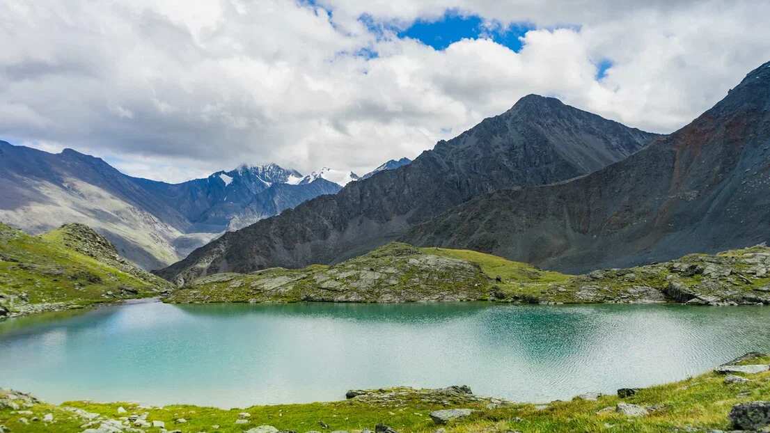 Треккинг к подножию Белухи налегке, с конным сопровождением (56/69)