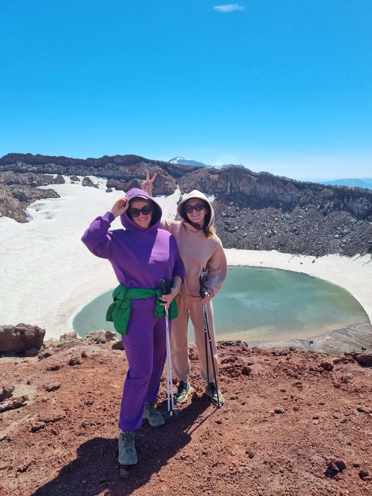 Восхождение на вулкан  