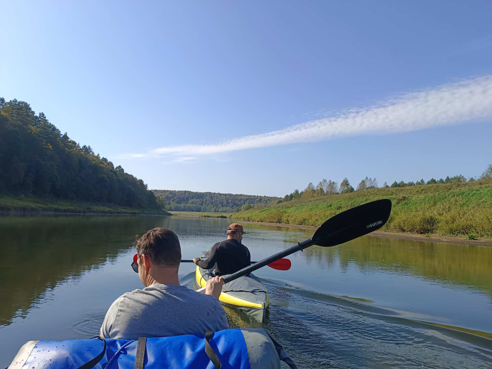 Сплав на байдарках по реке Угра (Калужская обл.) (3/7)
