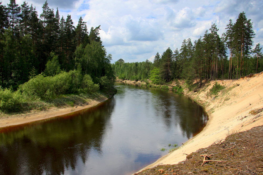 Сплав по реке Лух на байдарках 2 дня